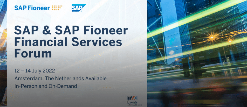 sap fioneer financial services forum